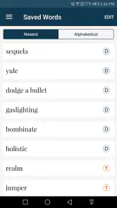 Dictionary - M-W Premium screenshot