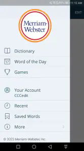 Dictionary - M-W Premium screenshot