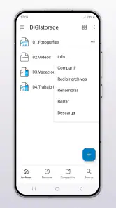 DIGI Storage screenshot