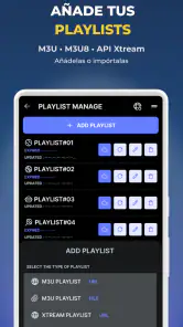 DIIXTREAM IPTV Player screenshot