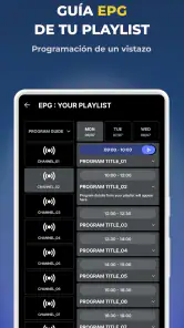 DIIXTREAM IPTV Player screenshot