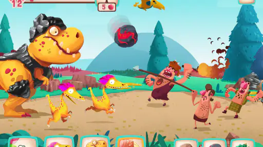 Dino Bash - Defensa de Torres screenshot