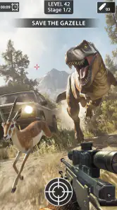 Dino Hunter: Disparos salvajes screenshot