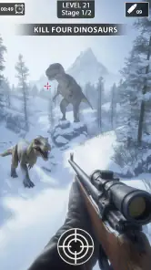 Dino Hunter: Disparos salvajes screenshot