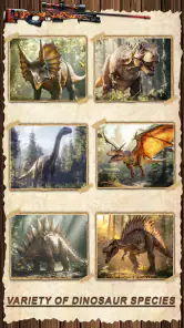 Dino Hunter: Disparos salvajes screenshot