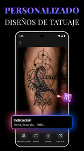 Diseño de Tatuaje IA: ArtReel screenshot