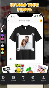 DIY T-shirt Design: Art & AI screenshot
