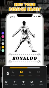 DIY T-shirt Design: Art & AI screenshot