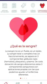 Donantes de Sangre de Euskadi screenshot