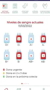Donantes de Sangre de Euskadi screenshot