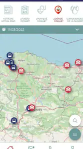 Donantes de Sangre de Euskadi screenshot