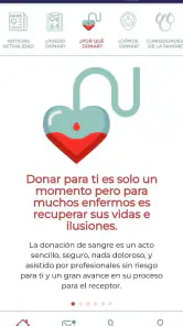 Donantes de Sangre de Euskadi screenshot