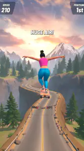 Downhill Skate Race ― Carreras screenshot