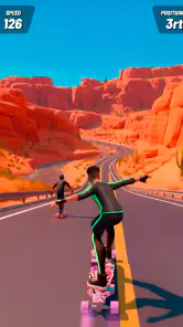 Downhill Skate Race ― Carreras screenshot