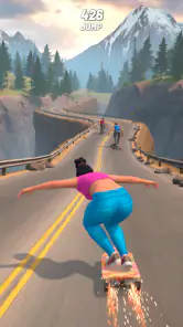 Downhill Skate Race ― Carreras screenshot