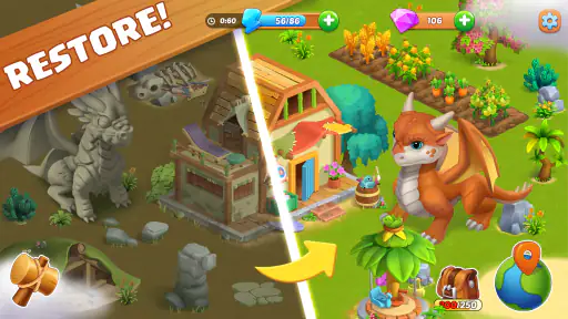 Dragon Farm: Island Adventure screenshot