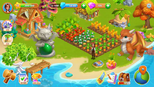 Dragon Farm: Island Adventure screenshot