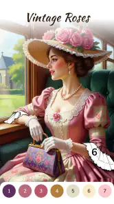 Dress Color: Paint by Number screenshot