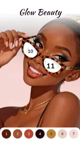 Dress Color: Paint by Number screenshot