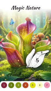 Dress Color: Paint by Number screenshot