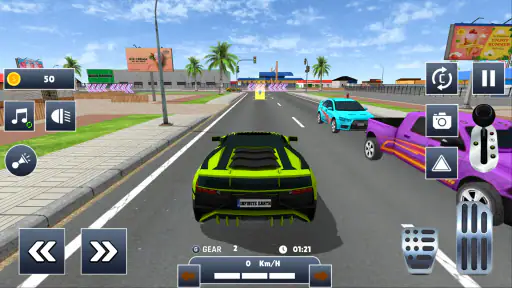 Driving School 3D Car Parking screenshot