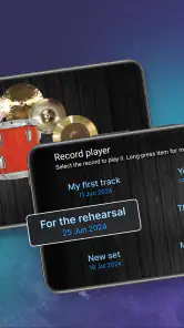 Drum kit de batería screenshot