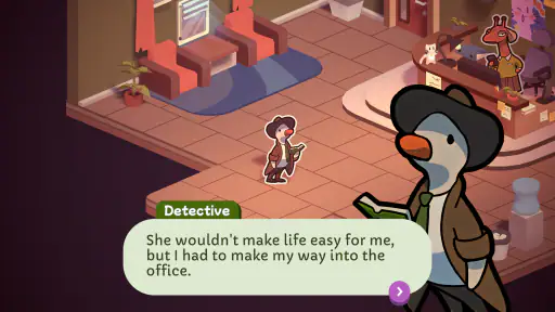Duck Detective: Secret Salami screenshot