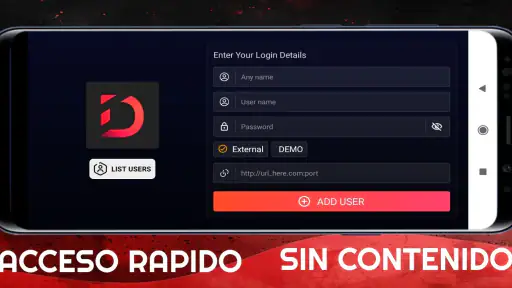 Duflix - IPTV player screenshot