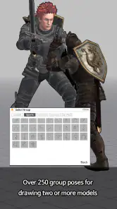 Easy Pose - 3D pose making app screenshot