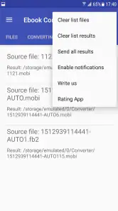 Ebook Converter screenshot