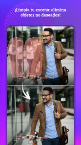 Edición de fotos, cambiador screenshot