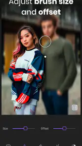 editor de fotos borrosas screenshot