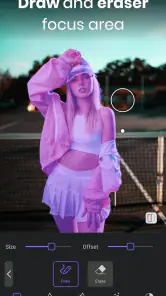 editor de fotos borrosas screenshot