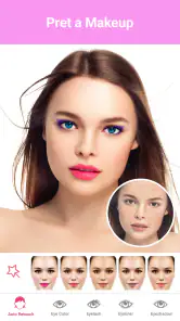 Editor de Maquillaje en Fotos screenshot