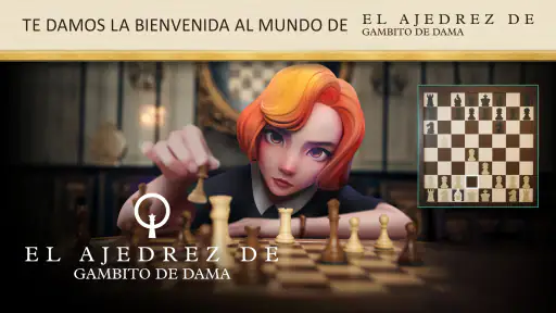 El ajedrez de Gambito de dama screenshot