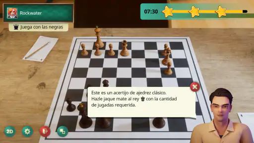 El ajedrez de Gambito de dama screenshot