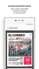 El Correo screenshot