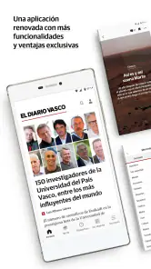 El Diario Vasco screenshot