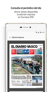 El Diario Vasco screenshot