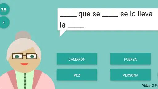 El Juego de los Refranes screenshot