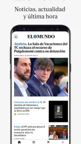 El Mundo - Diario líder online screenshot