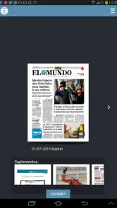 El Mundo Edición Impresa screenshot
