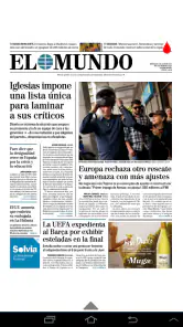 El Mundo Edición Impresa screenshot