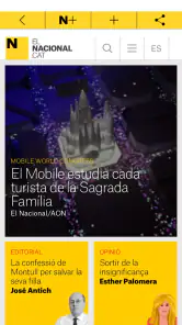 El Nacional.cat screenshot