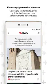 El Norte de Castilla screenshot