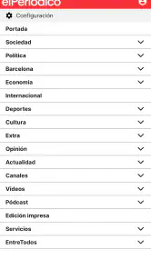 EL PERIÓDICO screenshot