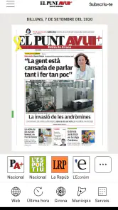 El Punt Avui screenshot