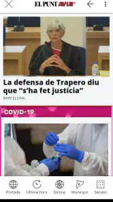 El Punt Avui screenshot