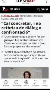 El Punt Avui screenshot