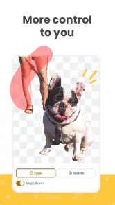 Eliminador de fondo: remove.bg screenshot